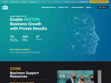Our Works: Digital Agency Website